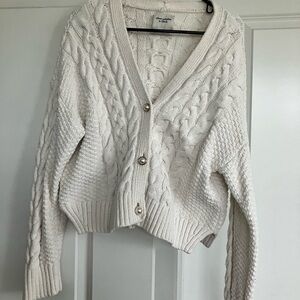 Abercrombie knit cardigan